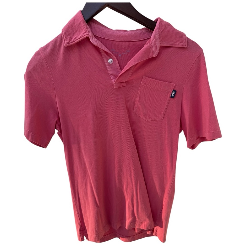 Vineyard Vines Pink Polo Shirt Classic Short Sleeve